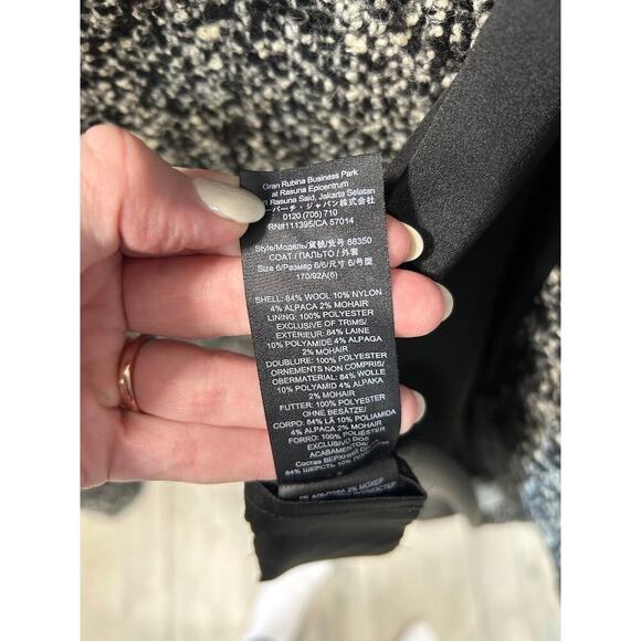 NWT Tory Burch Oversized Tweed Coat - Picture 7 of 8